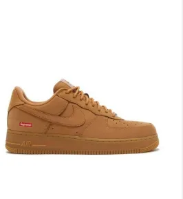 Nike Air Force 1 Monochrome Tan Lifestyle Sneakers 2