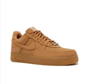 Nike Air Force 1 Monochrome Tan Lifestyle Sneakers 3