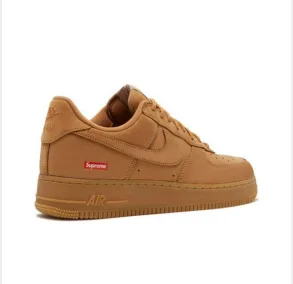 Nike Air Force 1 Monochrome Tan Lifestyle Sneakers 4