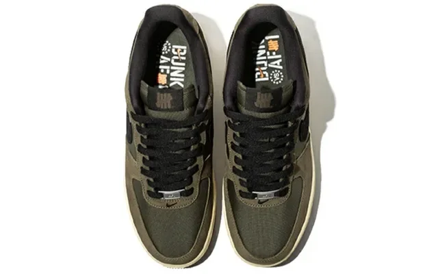 Nike Air Force 1 Olive and Black Lifestyle Sneakers 3