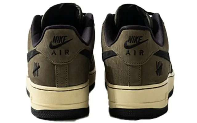 Nike Air Force 1 Olive and Black Lifestyle Sneakers 4