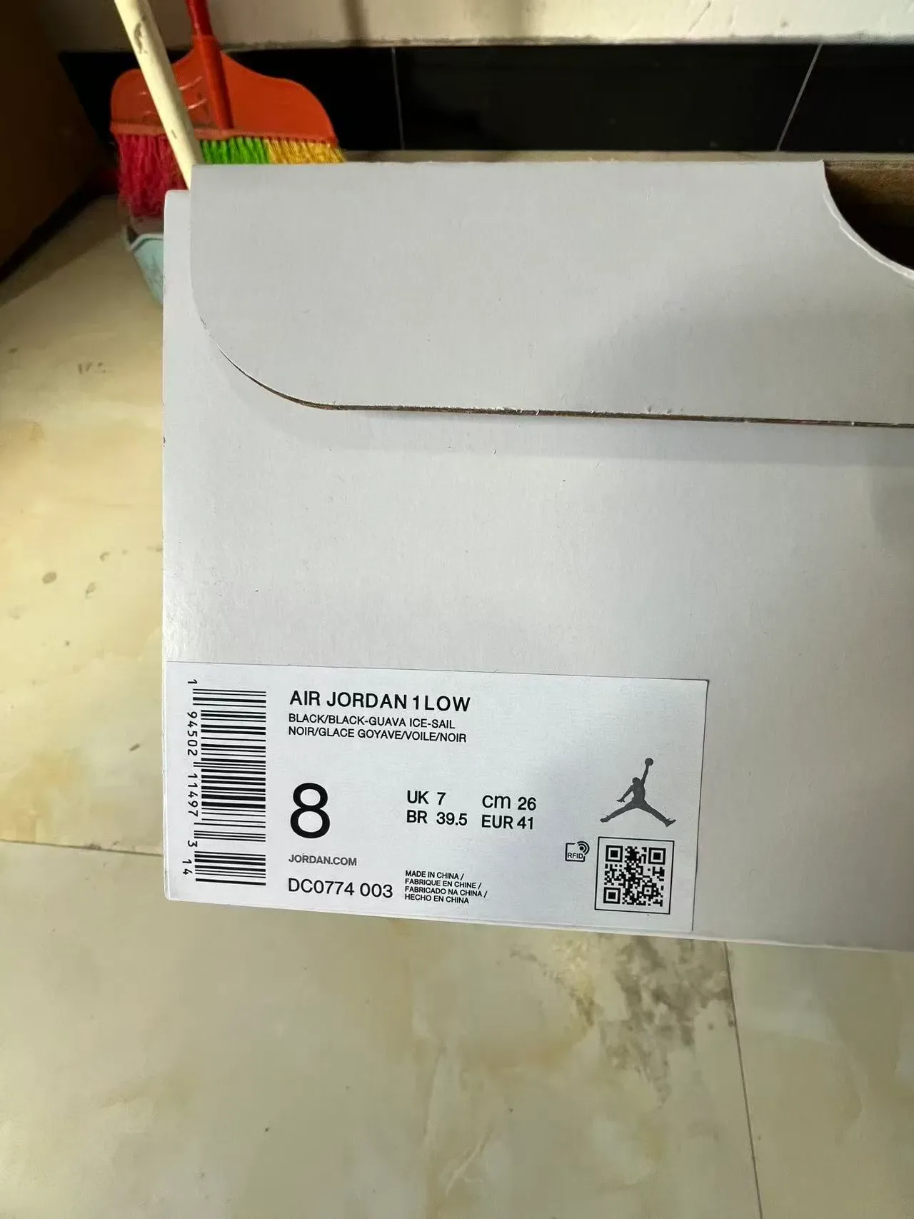 耐克 Air Jordan 1 Low 黑奶油生活方式运动鞋 10