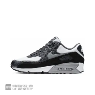 Nike Air Max 90 أسود أبيض رمادي ستايل حياة أحذية رياضية