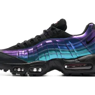 Nike Air Max 95 قزحي مبطن أسود حذاء رياضي أسلوب حياة