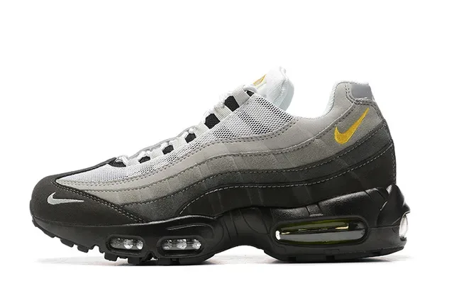 Nike Air Max 95 White Teal Black Yellow Lifestyle Sneakers 11