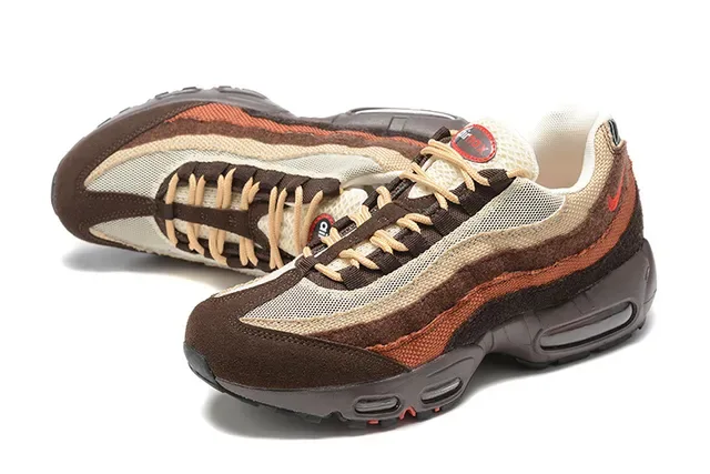 Nike Air Max 95 White Teal Black Yellow Lifestyle Sneakers 22