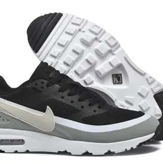 Nike Air Max BW أسود رمادي فاتح بيج حذاء رياضي أسلوب الحياة