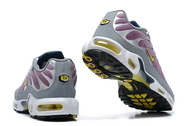 Nike Air Max Plus Pink Silver Yellow Lifestyle Sneakers 2