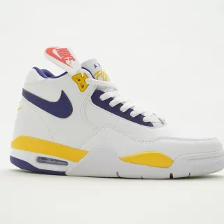 Nike Air Tech Challenge II सफेद बैंगनी पीला बास्केटबॉल जूते