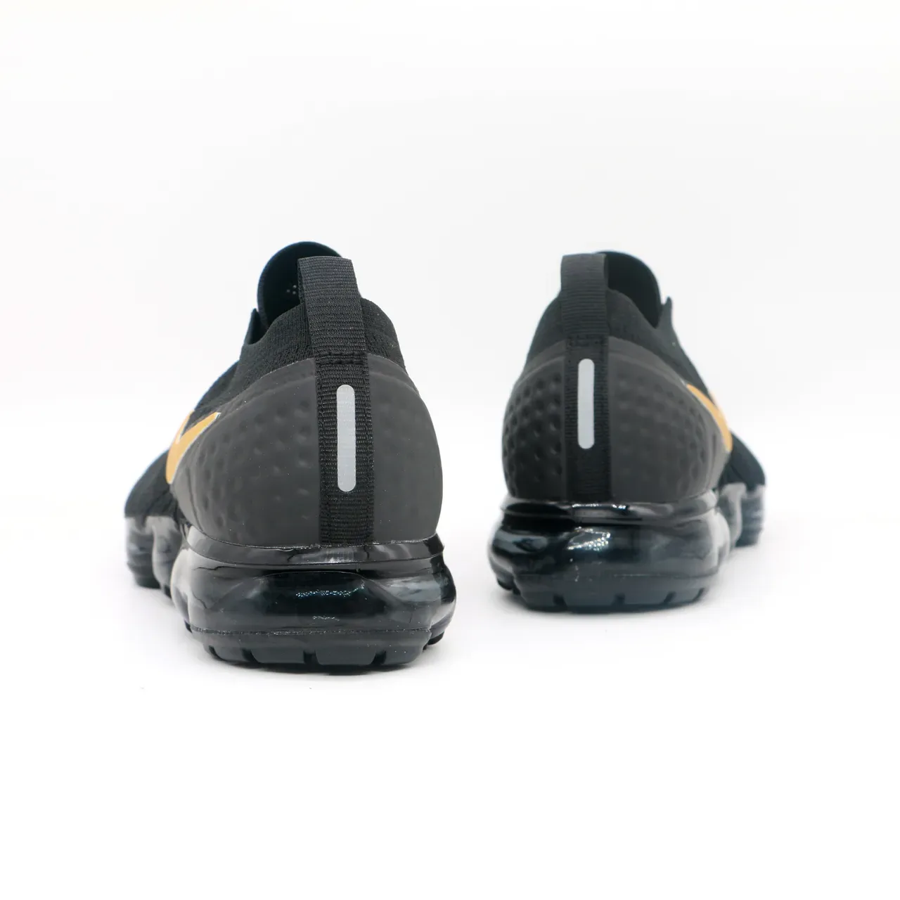 Nike Air VaporMax Flyknit Negro y Amarillo Lifestyle Sneakers 5