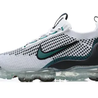 نيك Air VaporMax Flyknit أبيض تل أسود أحذية lifestyle
