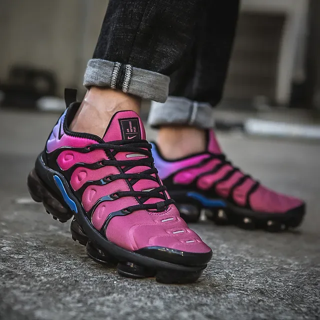Nike Air VaporMax Plus Chaussures Lifestyle Rose Violet Bleu 2