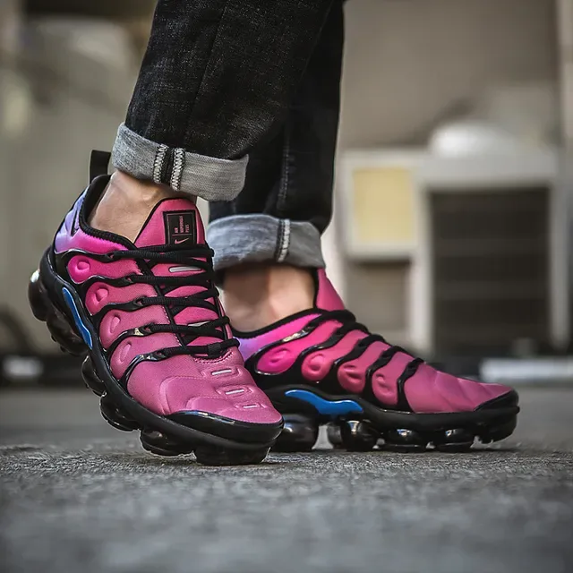 Nike Air VaporMax Plus Chaussures Lifestyle Rose Violet Bleu 3