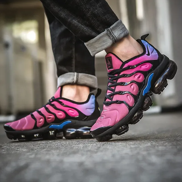 Nike Air VaporMax Plus Chaussures Lifestyle Rose Violet Bleu 5