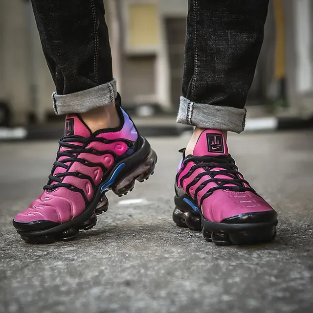 Nike Air VaporMax Plus Chaussures Lifestyle Rose Violet Bleu 7