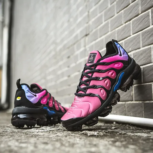 Nike Air VaporMax Plus Chaussures Lifestyle Rose Violet Bleu 9