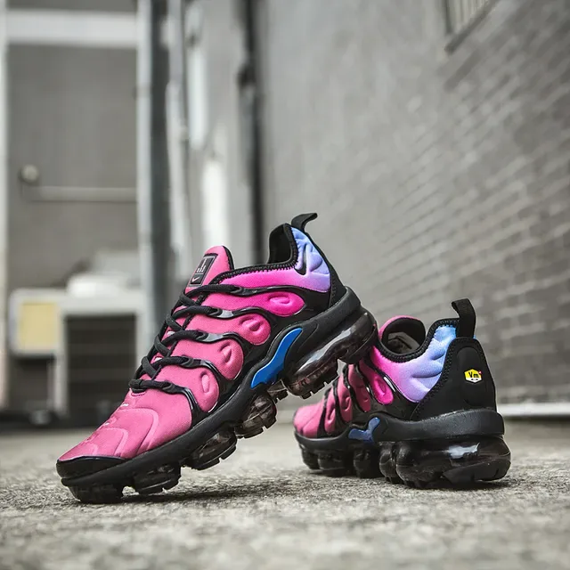 Nike Air VaporMax Plus Chaussures Lifestyle Rose Violet Bleu 13