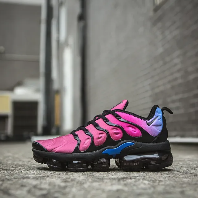 Nike Air VaporMax Plus Chaussures Lifestyle Rose Violet Bleu 16