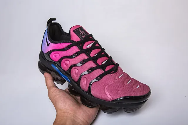 Nike Air VaporMax Plus Chaussures Lifestyle Rose Violet Bleu 17