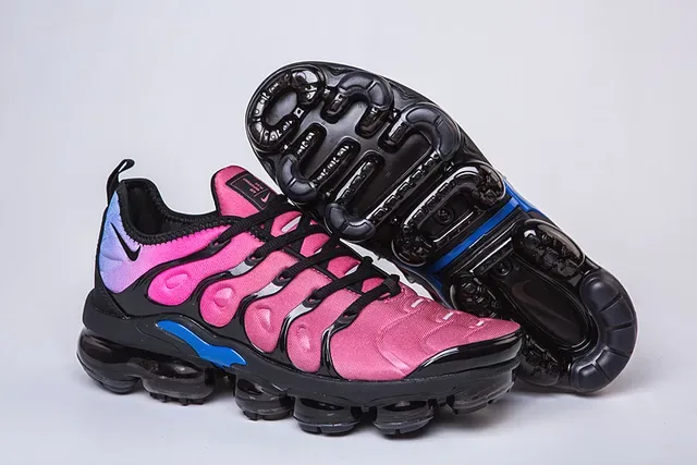 Nike Air VaporMax Plus Chaussures Lifestyle Rose Violet Bleu 21