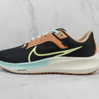 Nike Air Zoom Pegasus 40 काला भूरा मिंट रनिंग जूते