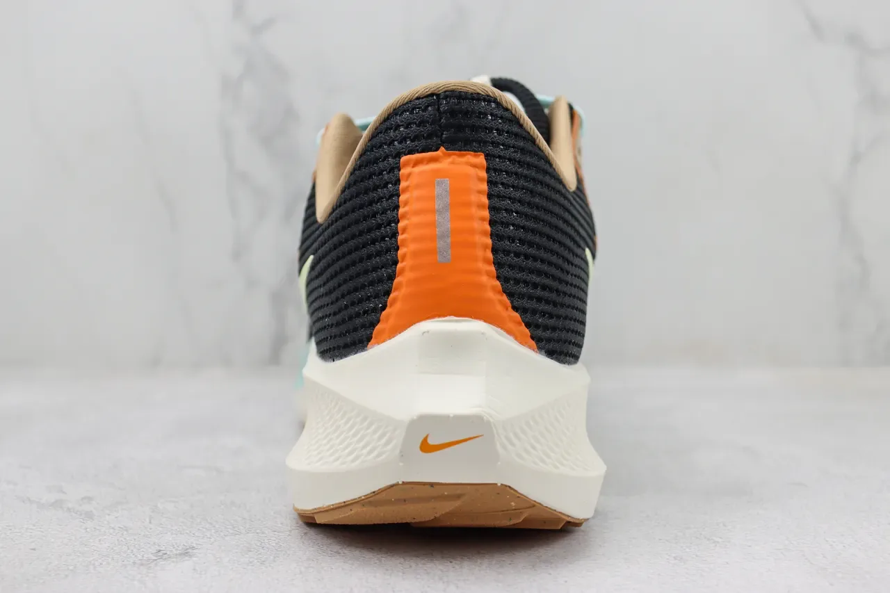 Nike Air Zoom Pegasus 40 Black Beige Mint Running Shoes 9