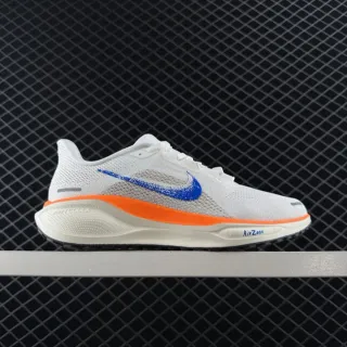 Nike Air Zoom Pegasus 41 أبيض برتقالي أزرق أحذية جري