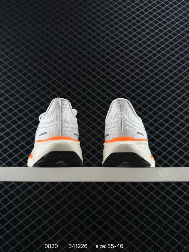 Nike Air Zoom Pegasus 41 White Orange Blue Running Shoes 4