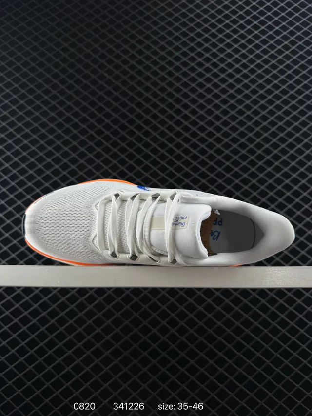 Nike Air Zoom Pegasus 41 White Orange Blue Running Shoes 5