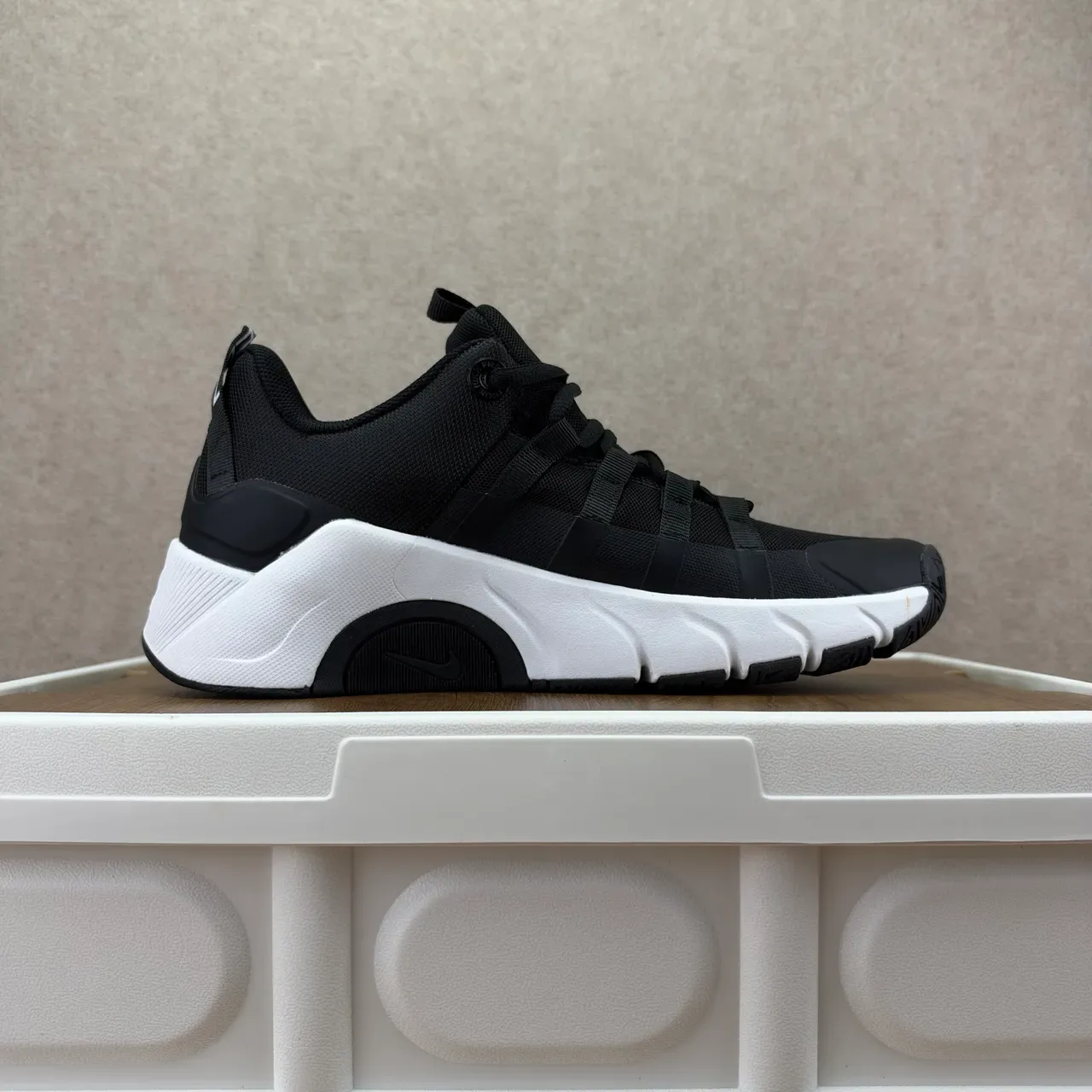 Nike Black and White Lifestyle Sneakers 2
