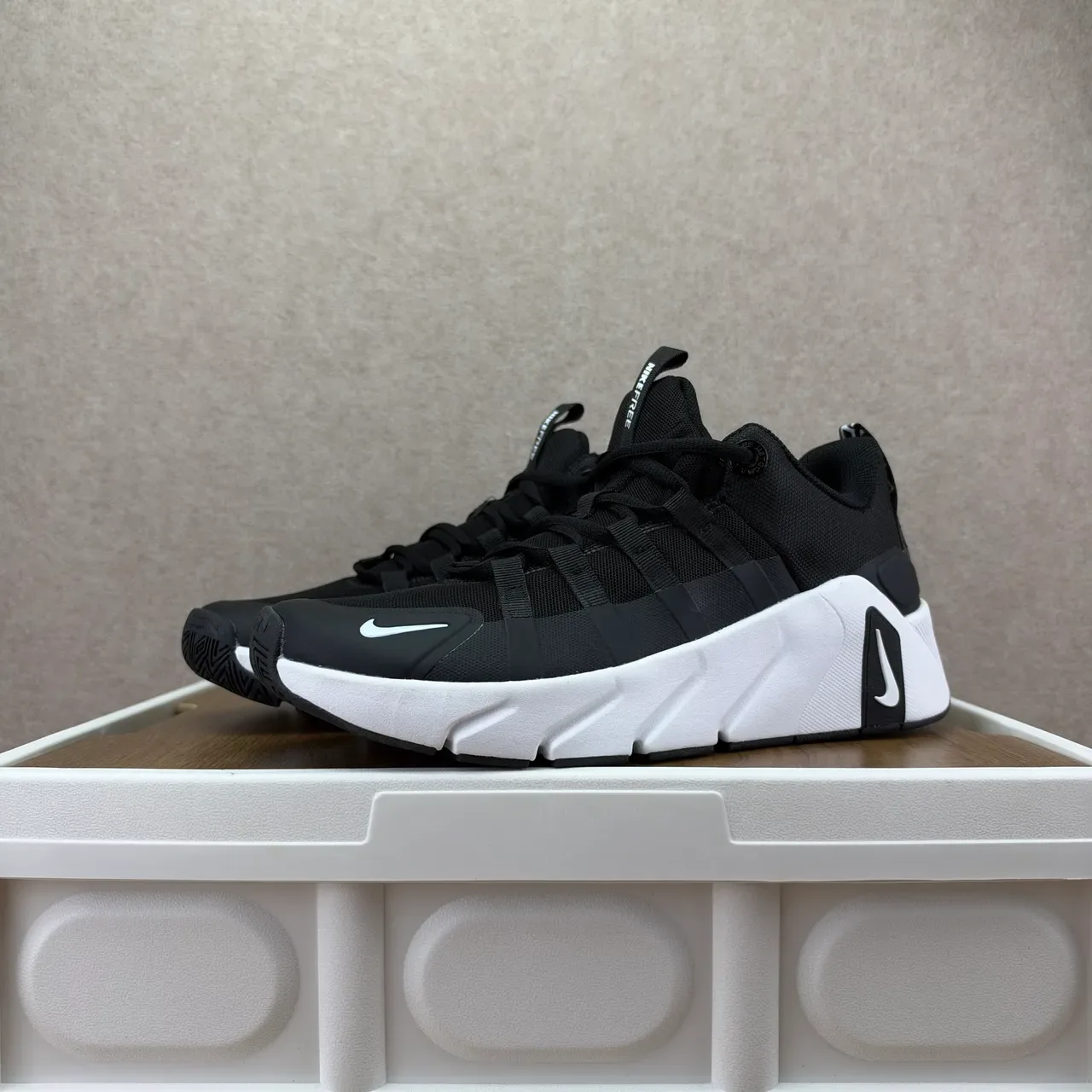 Nike Black and White Lifestyle Sneakers 3