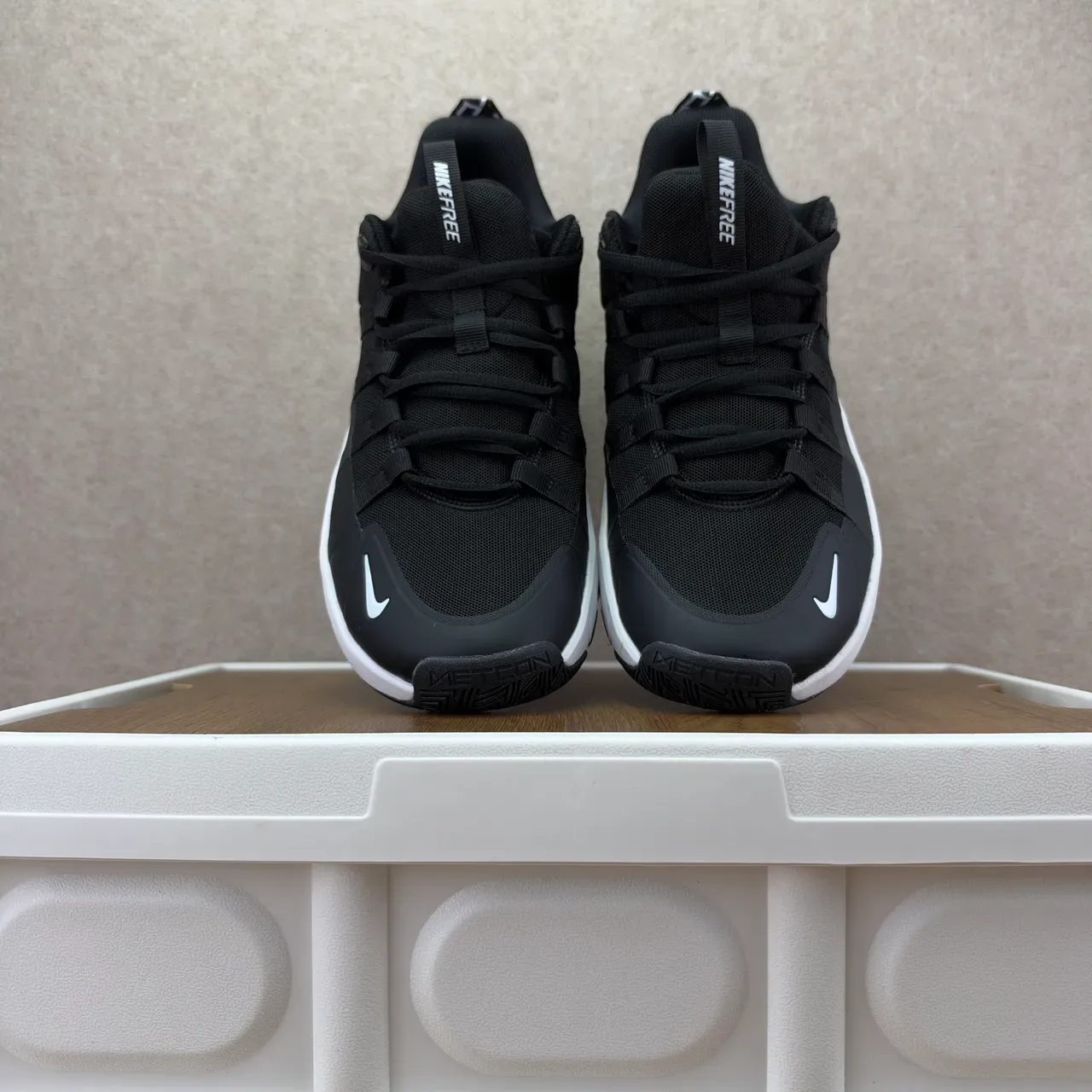 Nike Black and White Lifestyle Sneakers 4