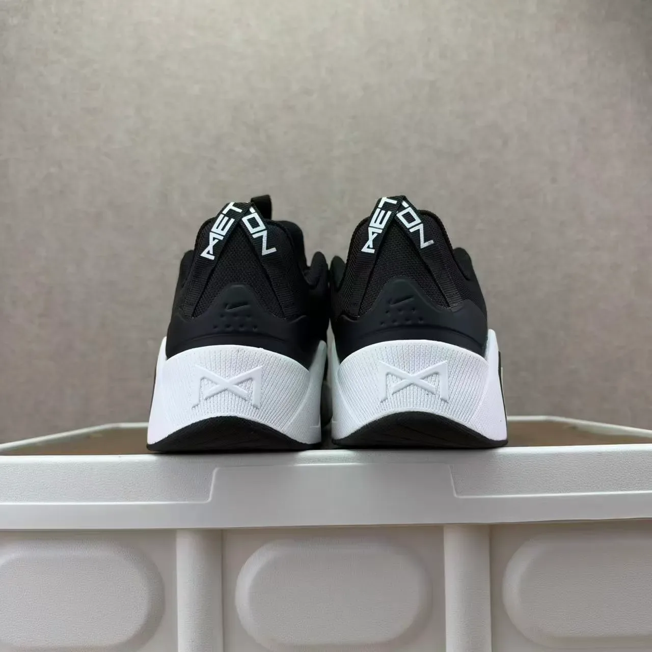 Nike Black and White Lifestyle Sneakers 5