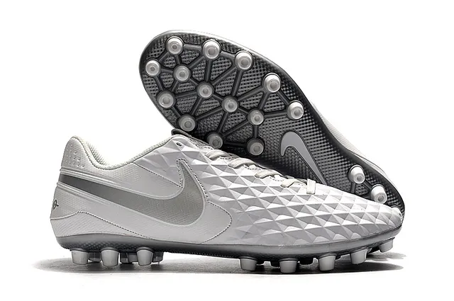 Nike Black Orange Diamond-Quilted Synthetic Upper Low-Cut Football Boot Firm-Ground Soccer Shoes 4