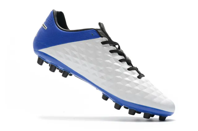 Nike Black Orange Diamond-Quilted Synthetic Upper Low-Cut Football Boot Firm-Ground Soccer Shoes 23