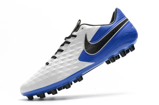 Nike Black Orange Diamond-Quilted Synthetic Upper Low-Cut Football Boot Firm-Ground Soccer Shoes 24