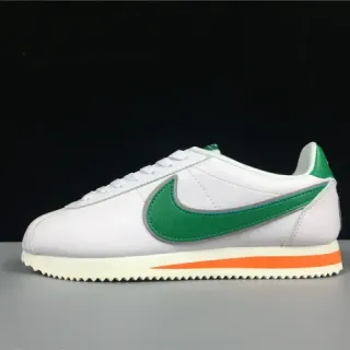 Nike Cortez White Green Orange حذاء أسلوب حياة