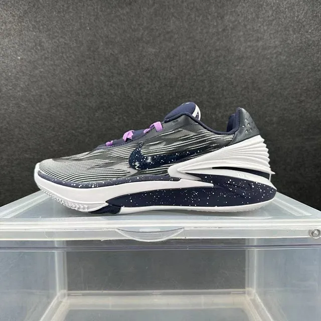 أحذية كرة السلة Nike Cosmic Unity أزرق بحري أبيض منقط مجال النجوم 2