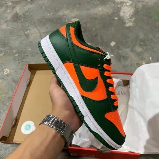 Nike Dunk Low أخضر برتقالي Lifestyle Sneakers