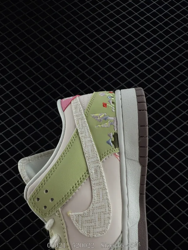 Nike Dunk SB Low Beige Orange Cupsole Tige en Daim et cuir Chaussures de skate 2