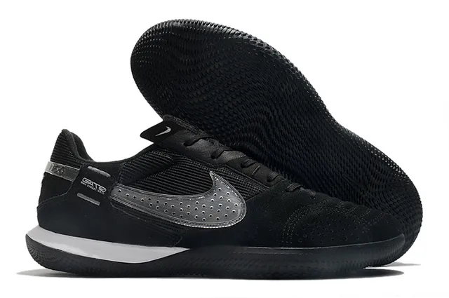 Nike Gato zapatillas de fútbol indoor blancas azules rojas 3