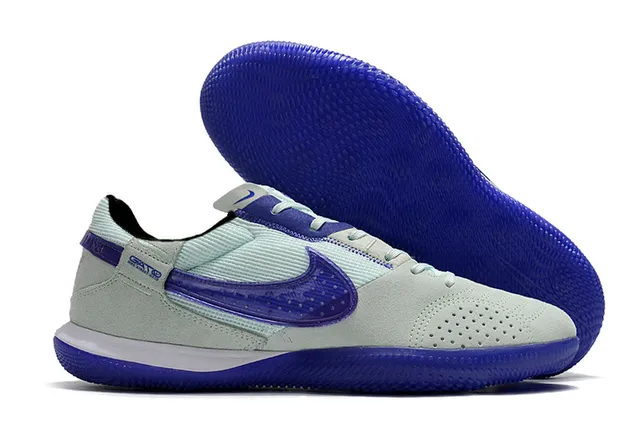 Nike Gato zapatillas de fútbol indoor blancas azules rojas 5