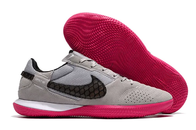 Nike Gato zapatillas de fútbol indoor blancas azules rojas 12
