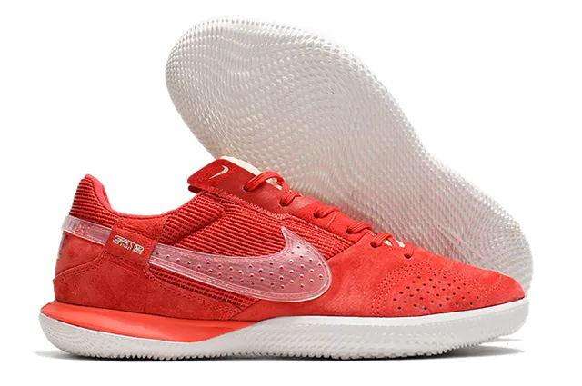 Nike Gato zapatillas de fútbol indoor blancas azules rojas 17