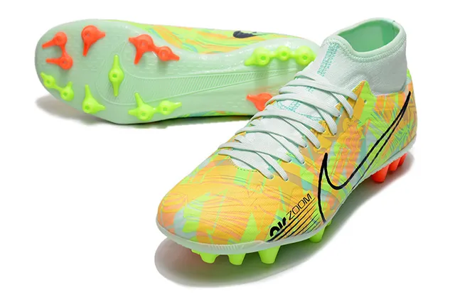 Nike ذهبي أسود معدني نحاسي علوية عالية القطع كمة جوارب أرض صلبة أحذية كرة القدم 19