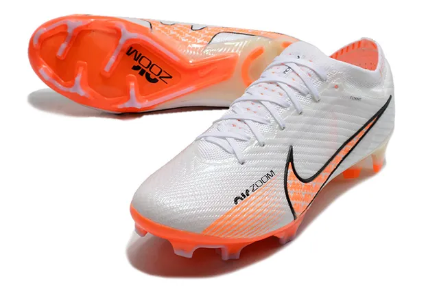 Nike Gold Blue Metallic Copper Upper Iridescent Sole Plate Firm-Ground Soccer Shoes 15