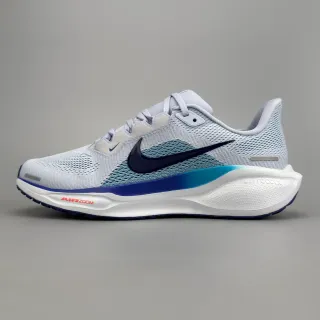 Nike ग्रे ब्लू इंजीनियर मेश अपर ग्रेडिएंट ओवरले रनिंग शूज़