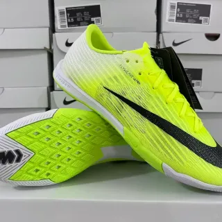 Nike Mercurial Flyweave Ultra Jaune Néon Noir Chaussures de football indoor