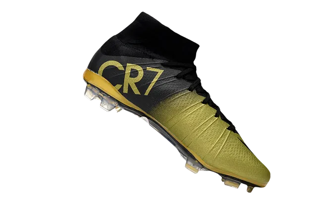 Nike Mercurial Superfly Black Gold Firm-Ground أحذية كرة القدم 2