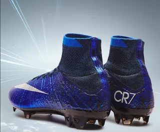 Nike Mercurial Superfly Blue Black Speckle Firm-Ground Soccer Shoes 13